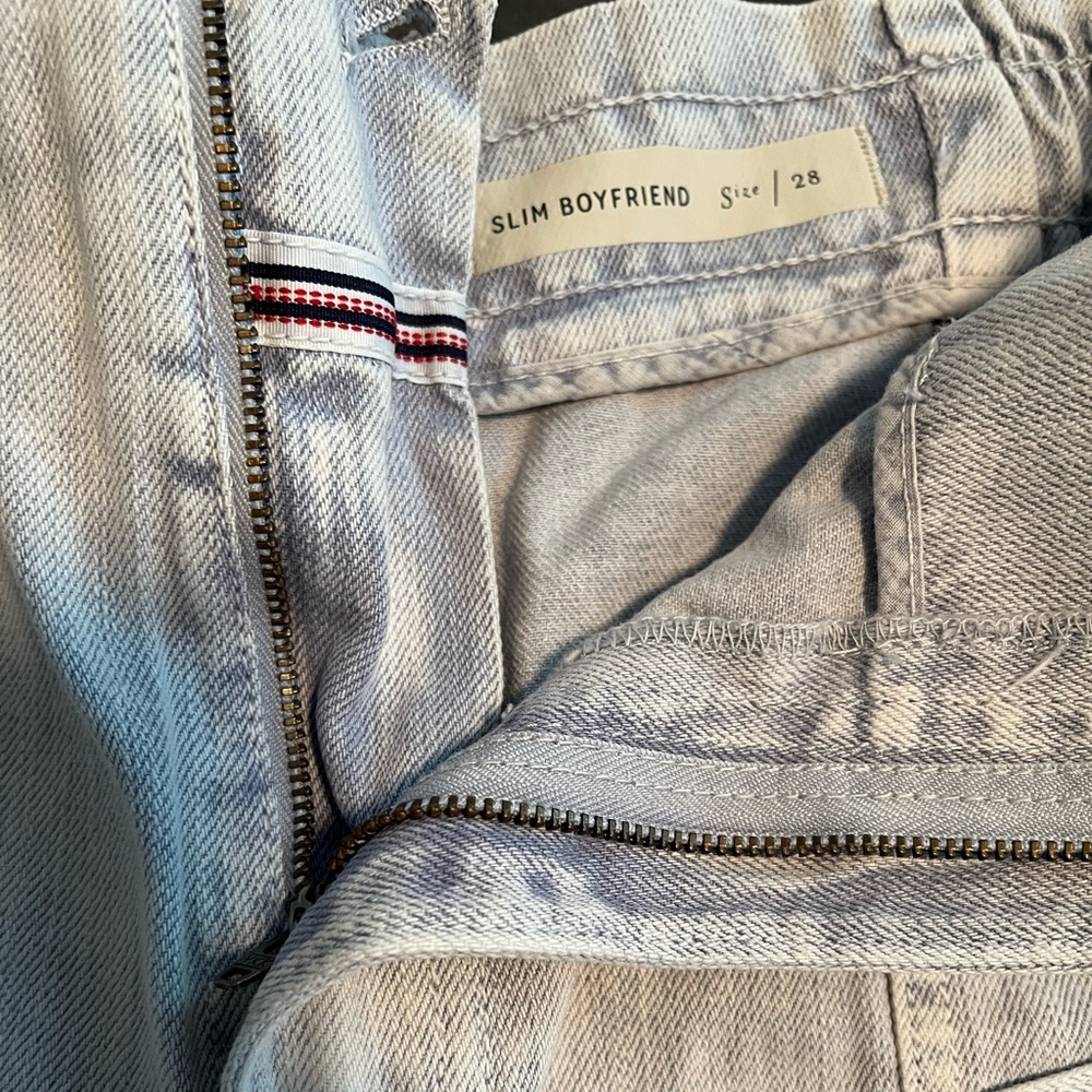 NWT Anthropologie Pilcro Ultra High Rise Paperbag Denim Shorts. Size 28 - Picture 10 of 10